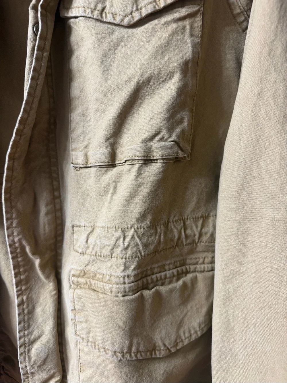 Old Navy Men's Beige/Tan Field Jacket